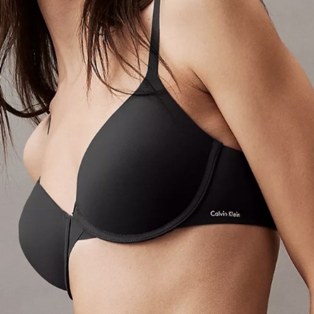 Calvin Klein Black T-Shirt Bra
